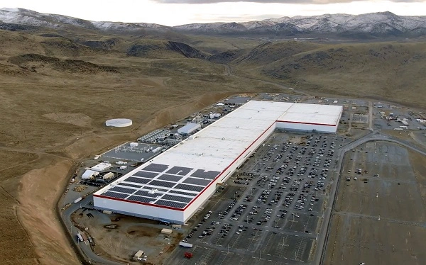 Tesla Gigafactory dans le Nevada aux États-Unis