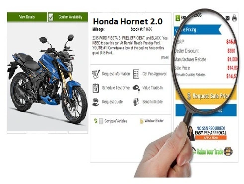 Rechercher les prix des motos sur Internet