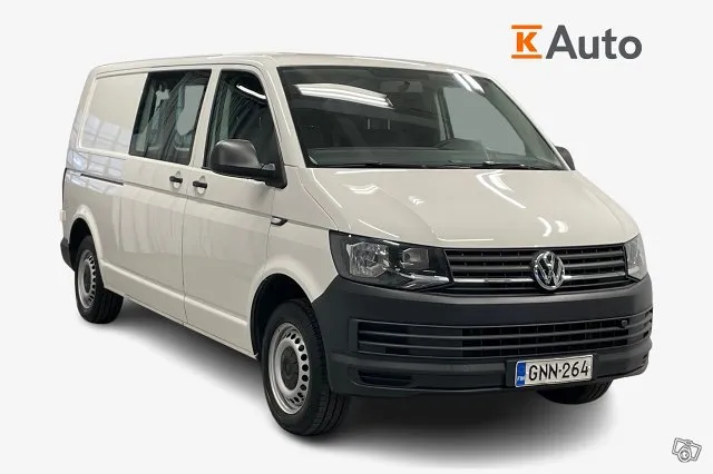 Volkswagen Transporter umpipakettiauto Pitkä 2,0 TDI 75 kW *ALV | Cruise | Vetokoukku | Lisälämmitin | Pariovet * Image 1